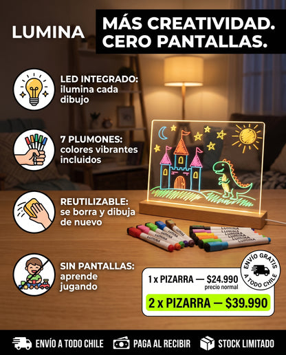 LumiDraw™ | Pizarra LED Mágica